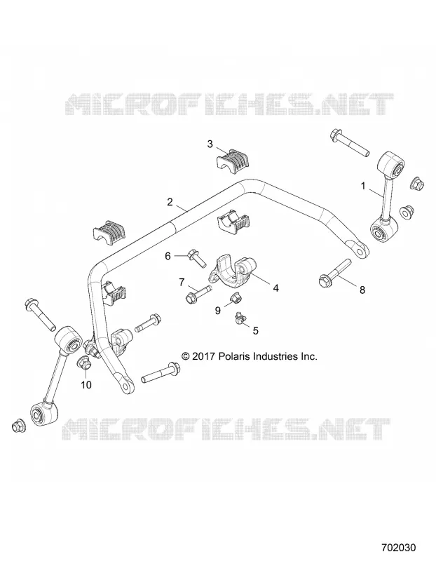 SUSPENSION AVANT STABILIZER BAR- Z18VFM99AL (702030)