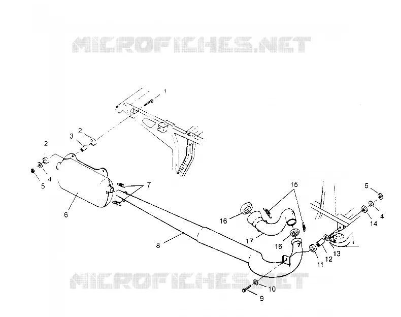 ECHAPPEMENT Scrambler W957840 (4927252725A011)