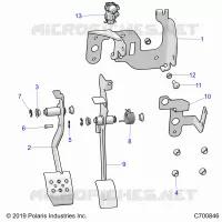 FREINS, PEDAL