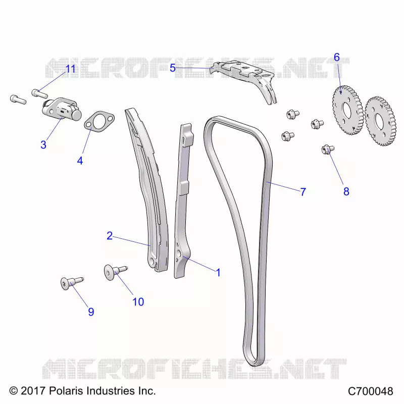 CHAINE DE DISTRIBUTION AND TENSIONER