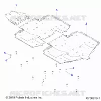 CHASSIS, SKID PLATES