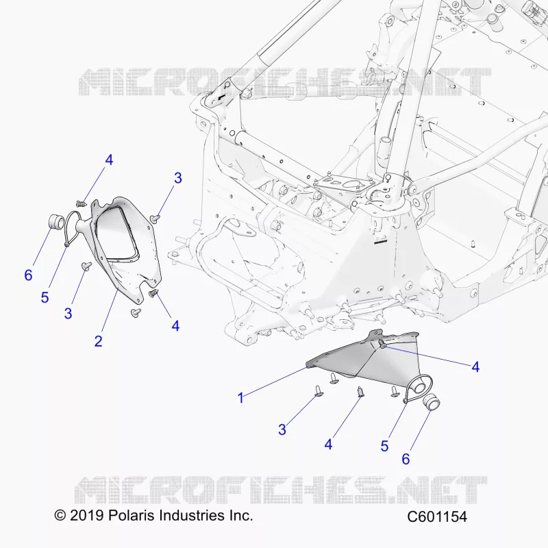 CHASSIS, TIE ROD BOOT ASM.