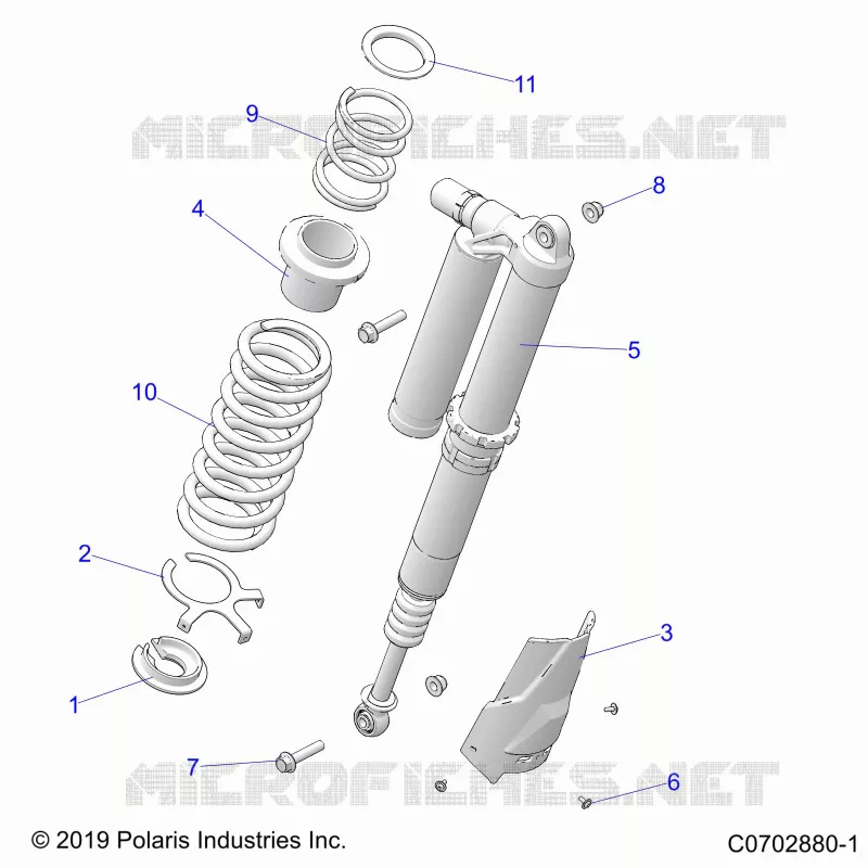 SUSPENSION, REAR SUPPORT AMORTISSEUR , ULTIMATE