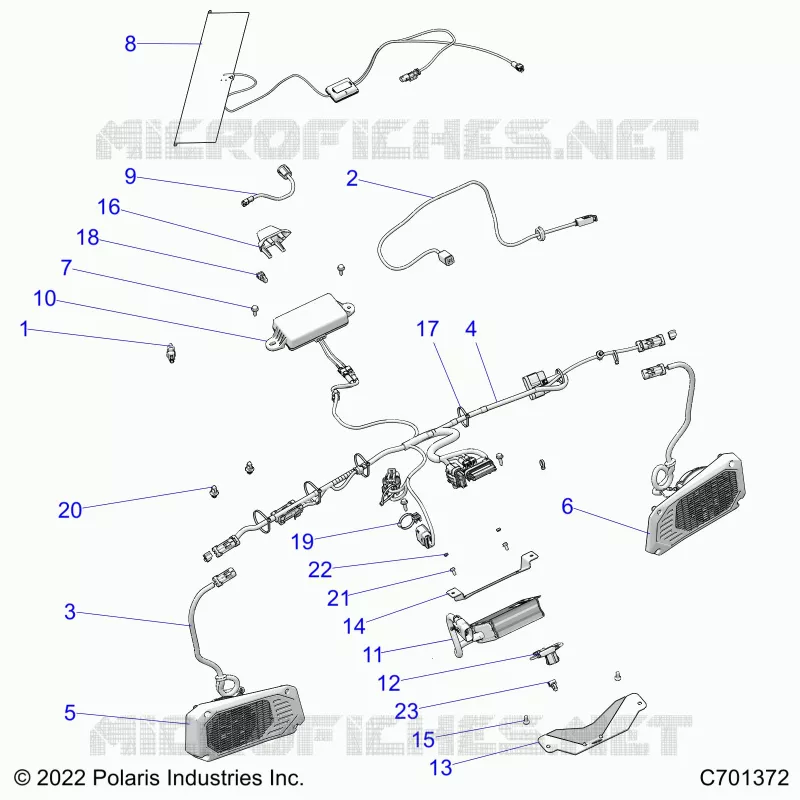 ELECTRICITE, DASH COMPONENTS, RIDE COMMAND