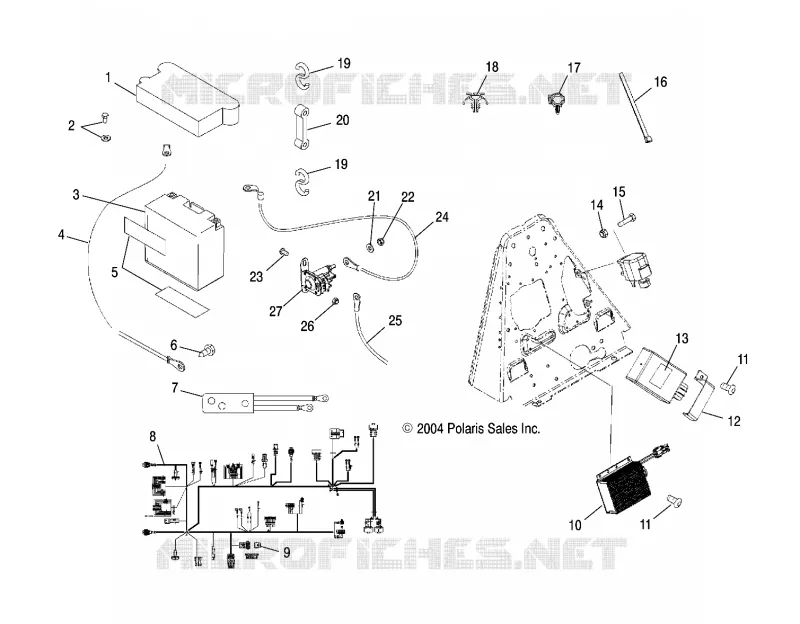 ELECTRICITE/FEU ARRIERE