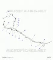 REFROIDISSEMENT ROUTING ENGINE