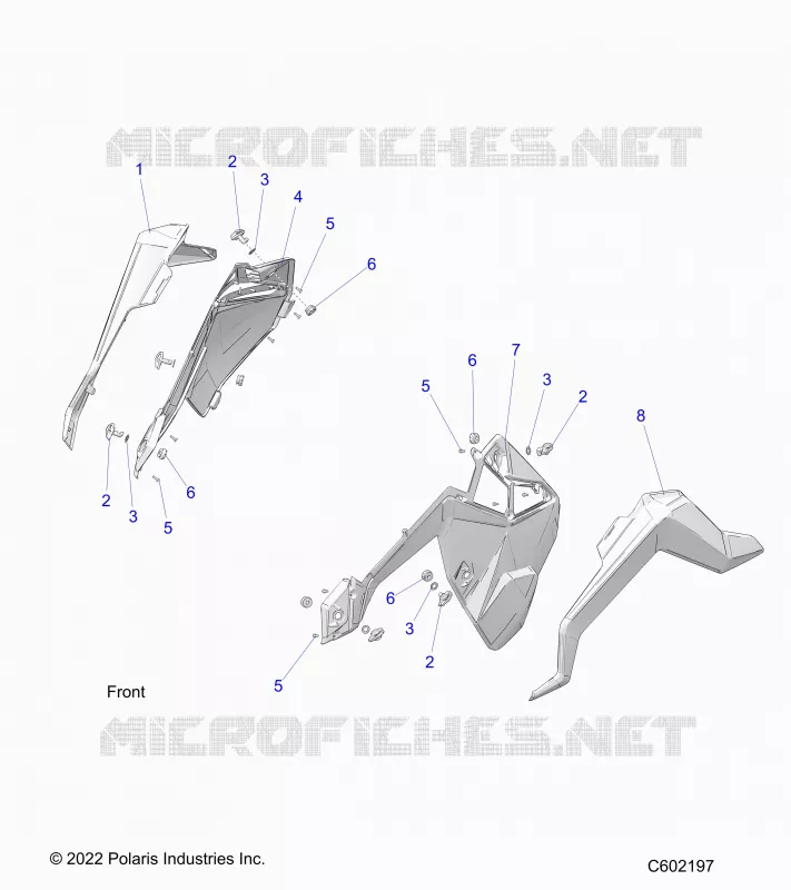 PANNEAUX LATERAUXS AND TRIM