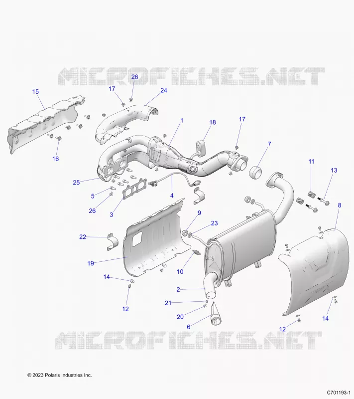 ENGINE, ECHAPPEMENT