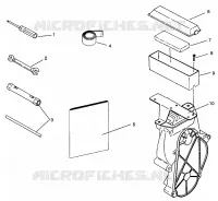 OUTILS 500 EFI SKS 0962574, 500 EFI RMK 0962974, and EUROPEAN 500 EFI SKS (4931983198C007)