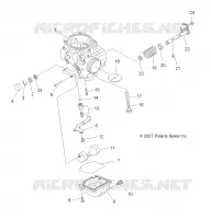 MOTEUR, CARBURATEUR, LOWER