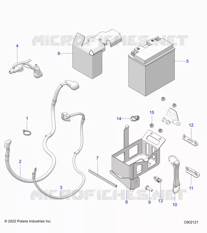 ELECTRICITE, BATTERY/BOX AND CABLES