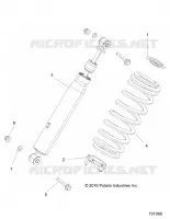 SUSPENSION ARRIERE SHOCK MOUNTING