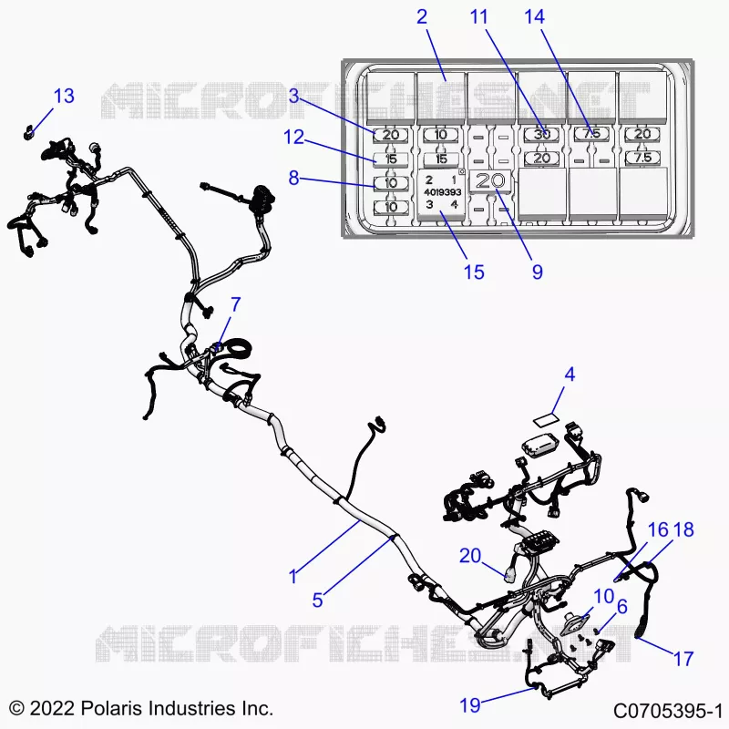 ELECTRICITE, WIRE HARNESS