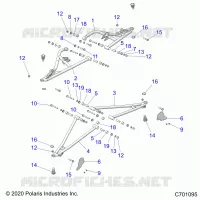 SUSPENSION AVANT CONTROL ARMS