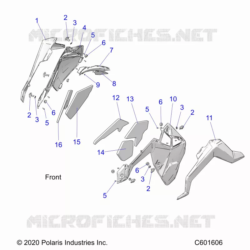 PANNEAUX LATERAUXS AND TRIM
