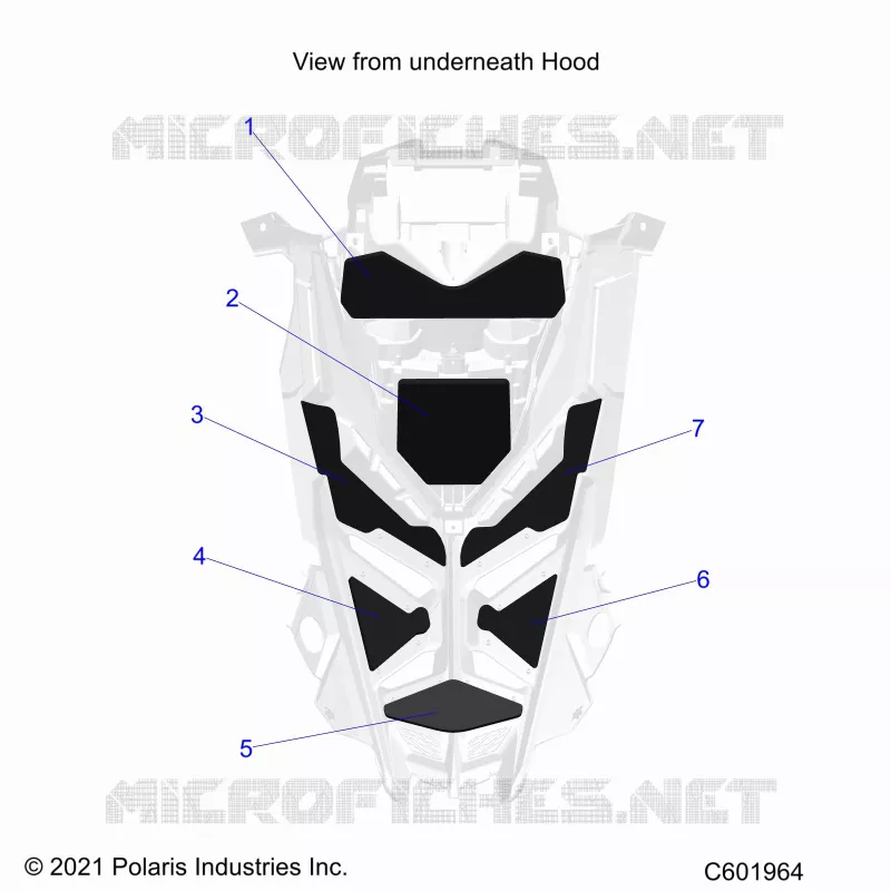 CAPOT FOAM/SEAL