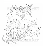 CARROSSERIE AVANT Indy Lite/Star Lite (4921332133003A)