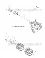 SYSTÈME DE TRANSMISSION, ARBRE DE TRANSMISSION ASM. AND JACKSHAFT ASM.