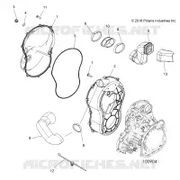BODY, EMBRAYAGE COVER