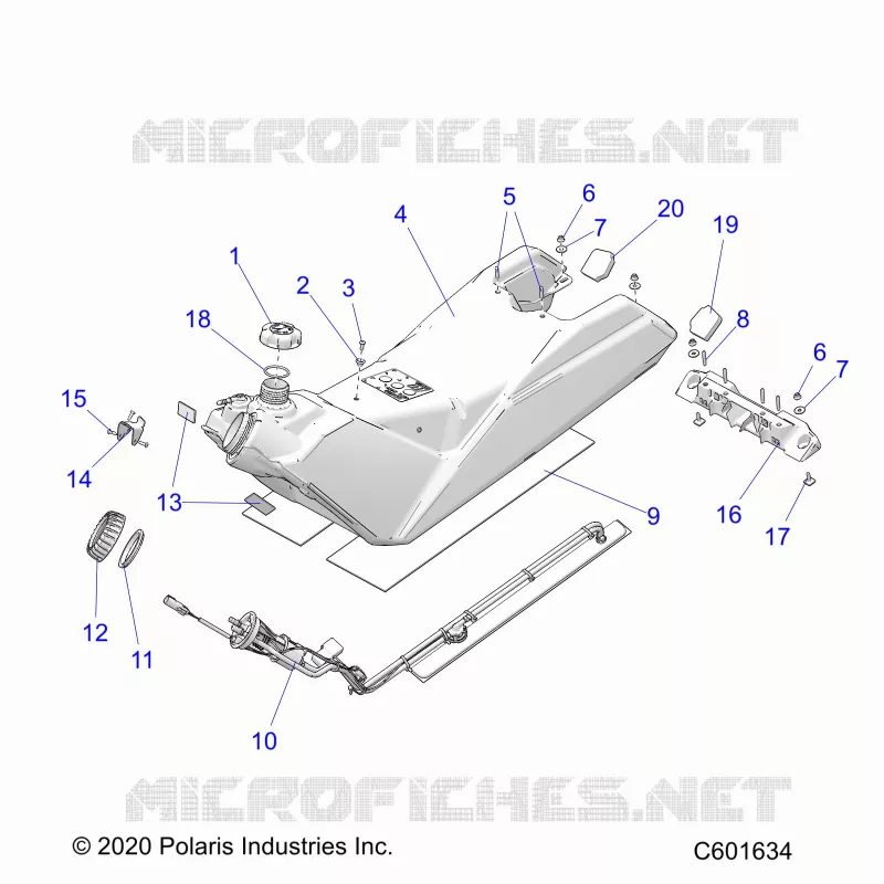 SYSTÃˆME D'ALIMENTATION, FUEL TANK ASM.