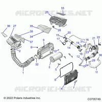 ENGINE, PRISE D'AIR SYSTEM