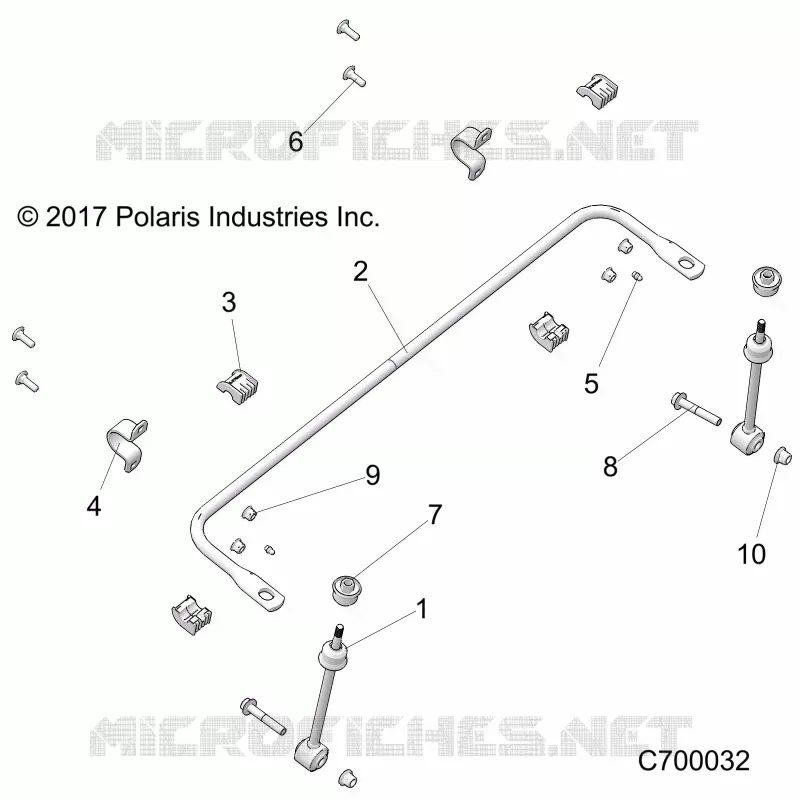SUSPENSION, FRONT BARRE STABILISATRICE- R21RRED4JA (C700032)