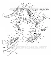 SUSPENSION AVANT AND SKI STORM 0965782, STORM SKS 0965582, EURO STORM E9657 (4931593159B004)