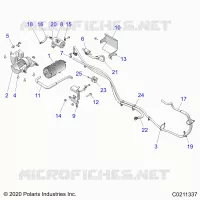 SYSTÃˆME D'ALIMENTATION, FUEL TANK EVAP ASM.