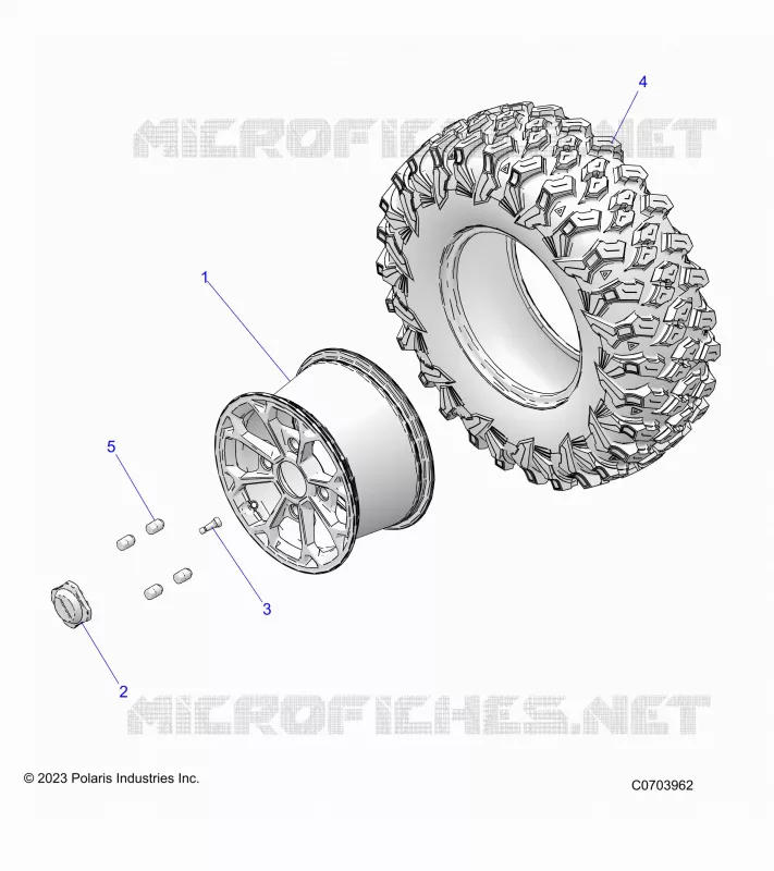 ROUES, REAR