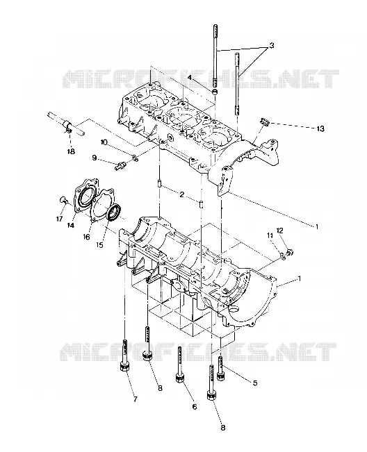 CARTERS MOTEUR 650 (4919261926023A)