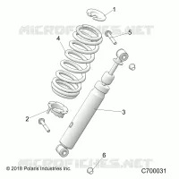 SUSPENSION AVANT SHOCK MOUNTING