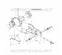 BRAS OSCILLANT/AXE ARRIERE MOUNTING
