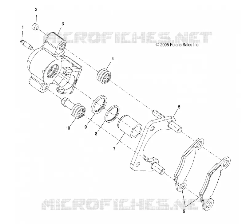 BRAKES, ETRIER DE FREIN ARRIERE