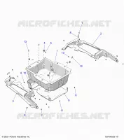 CARROSSERIE ARRIERE RACK