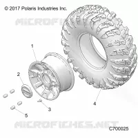 ROUES, FRONT