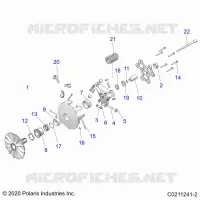 SYSTÃˆME DE TRANSMISSION, PRIMARY CLUTCH