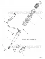SUSPENSION ARRIERE SUPPORT AMORTISSEUR 