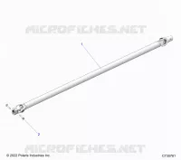SYSTÃˆME DE TRANSMISSION, FRONT PROP SHAFT
