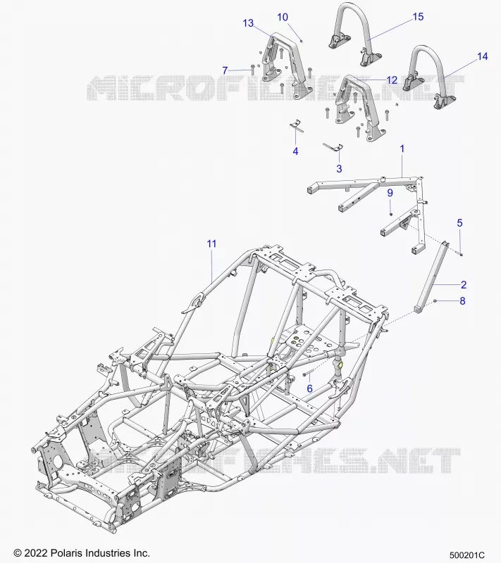 CHASSIS, MAIN, AND REAR ASM.