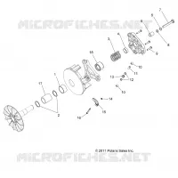 SYSTÈME DE TRANSMISSION, PRIMARY CLUTCH