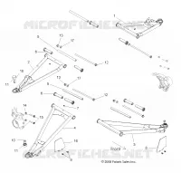 SUSPENSION AVANT CONTROL ARMS