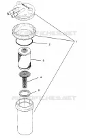 VIDANGE SLT 700 B964166 and  Intl. SLT 700 I964166 (4933923392C007)