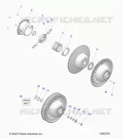 SYSTÃˆME DE TRANSMISSION, CLUTCH, SECONDARY