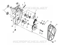 CARTER DE CHAINEE 500 0972764, EUROPEAN 500 E972764, 500 SKS 0972564, EUROPEAN 500 (4938393839B010)