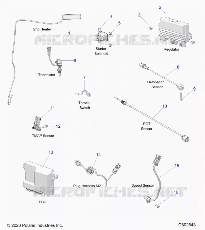 ELECTRICITE, COMPONENTS