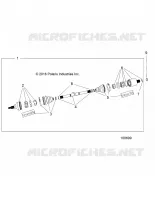 DRIVE TRAIN, ARBRE DE TRANSMISSION ARRIERE