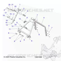 STEERING, COLONNE DE DIRECTION AND HOOP
