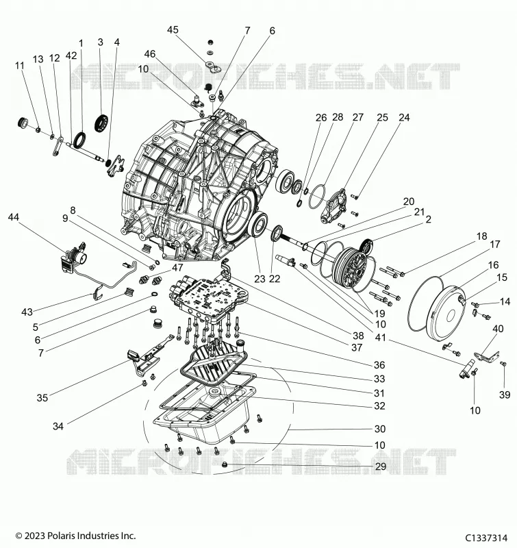 SYSTÃˆME DE TRANSMISSION, TRANSMISSION INTERNALS