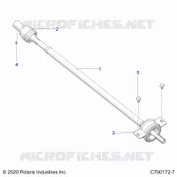 SYSTÃˆME DE TRANSMISSION, REAR PROP SHAFT