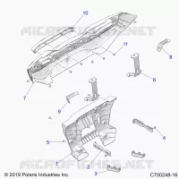 CARROSSERIE ARRIERE BUMPER